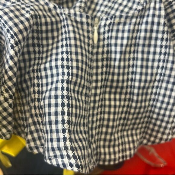 J.O.A. Black and White Gingham Blouse - Picture 8 of 11